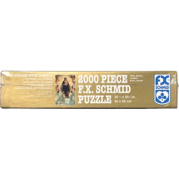 FX Schmid 2000 Piece Puzzle The Virgin Mary With Angels - Picture 3 of 7